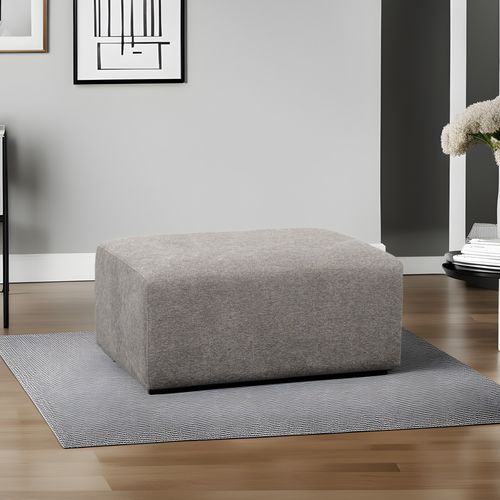 Linden - Light Grey Light Grey Pouffe slika 1