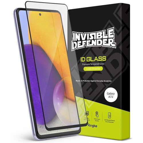 Ringke Invisible Defender ID staklo Kaljeno staklo 2,5D 0,33 mm za Samsung Galaxy A72 slika 1