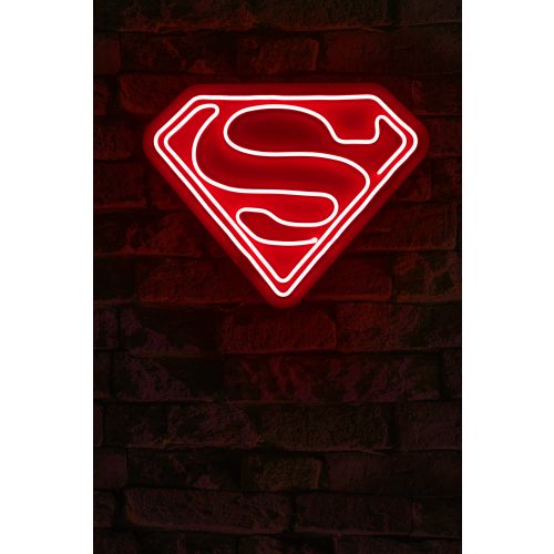 Wallity Ukrasna plastična LED rasvjeta, Superman - Red slika 2