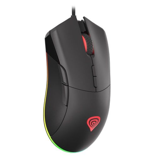 Natec NMG-1771 GENESIS KRYPTON 290, Gaming Optical Mouse 200-6400 DPI, Maximum acceleration 22 G, RGB LED, 7 Buttons, USB, Black, Cable 1,8 m slika 2