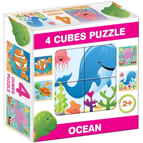 Puzzle / Slagalice Set od 4 kocke, Sorto slika 2