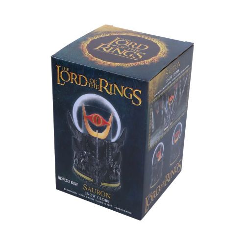 NEMESIS NOW LORD OF THE RINGS SAURON SNOW GLOBE 18CM slika 7