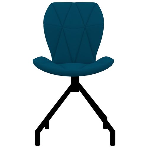 Blagovaonske stolice od umjetne kože 6 kom plave slika 29