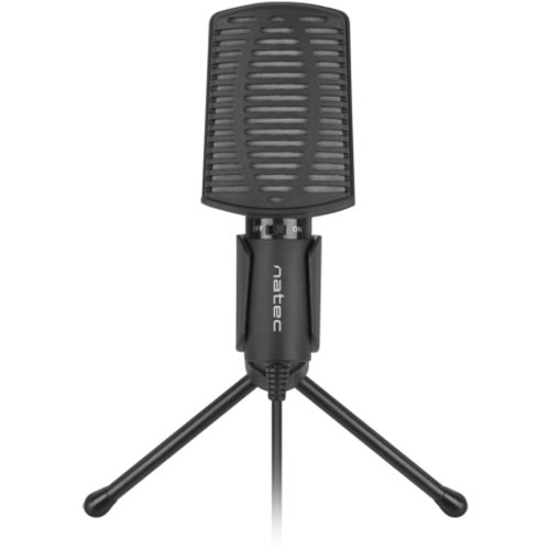 Natec NMI-1236 ASP, Condenser Microphone w/Tripod, 3.5mm Connector, Black slika 1