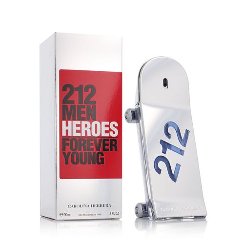 Carolina Herrera 212 Men Heroes Forever Young Eau De Toilette 90 ml za muškarce slika 3