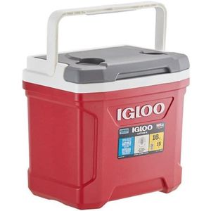 Crveno-bijela IGLOO hladnjak torba, 15l