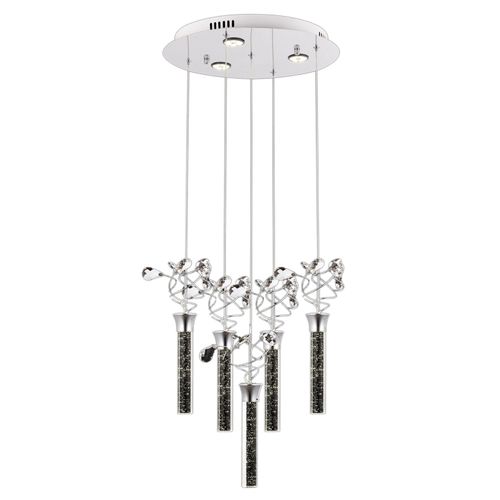 Luster AV-1753-5KT Chrome sa LED Tehnologijom slika 3