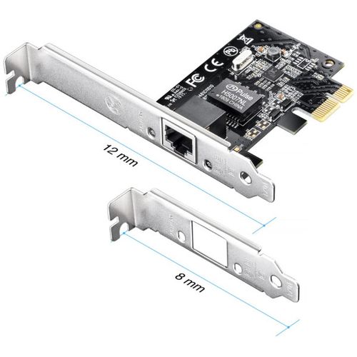 Cudy PE10 GIGABIT ETHERNET PCI-Express CARD 10/100/1000 (alt. NIC-GX1) slika 2