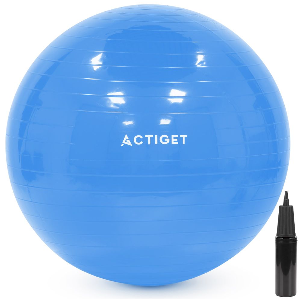ACT0142 LOPTA ZA VJEŽBANJE S PUMPOM 55 CM slika 3