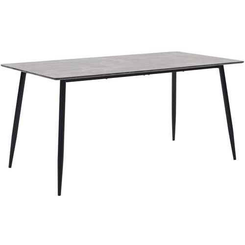Blagovaonski stol sivi 160 x 80 x 75 cm MDF slika 7