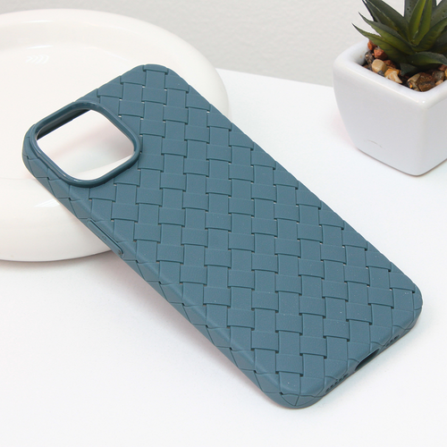 Maska Weave case za iPhone 14 6.1 svetlo zelena slika 1