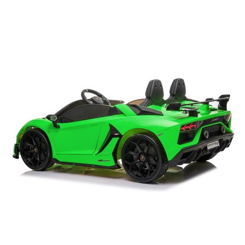 Licencirani auto na akumulator Lamborghini Aventador SX2028 - dvosjed - zeleni slika 4