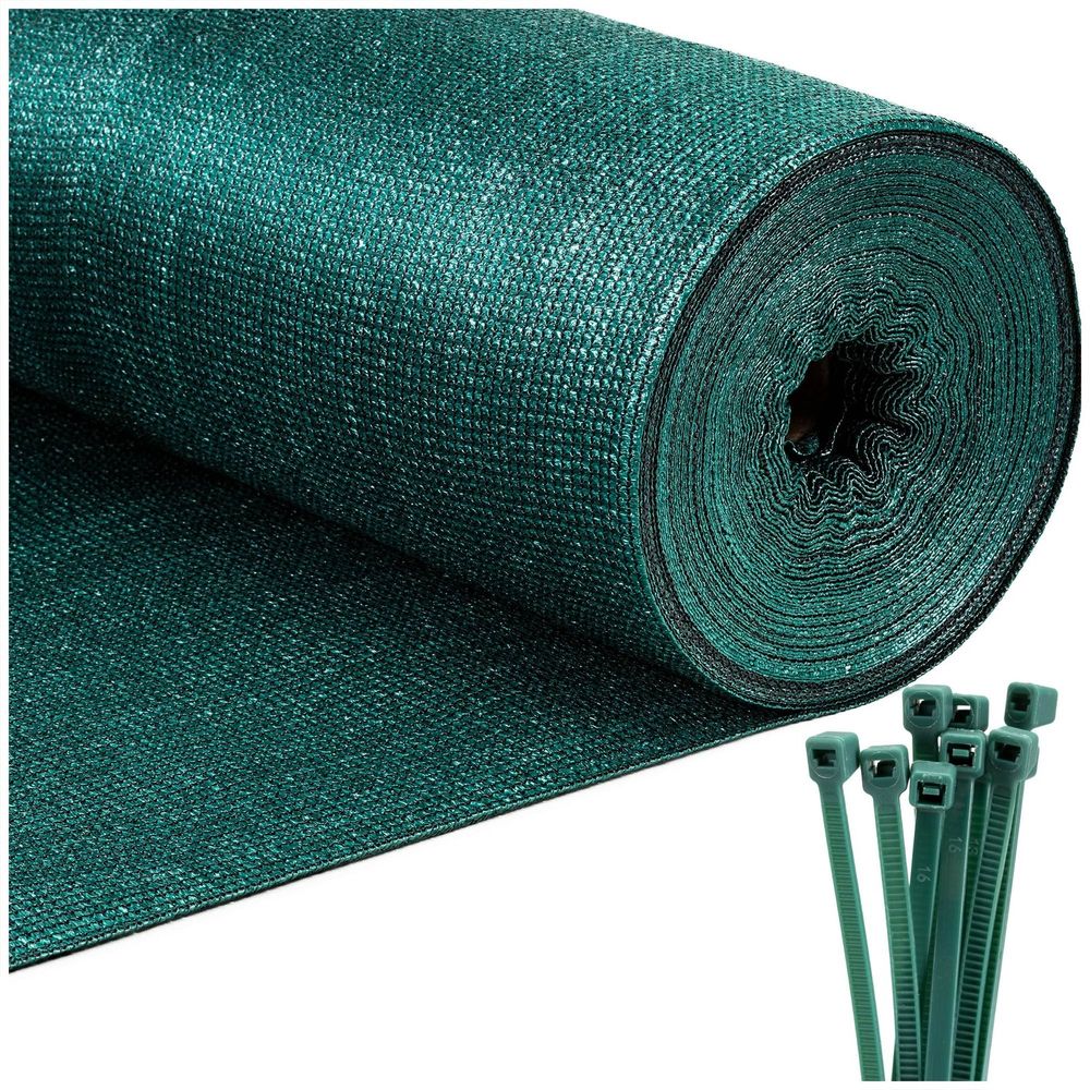 MREŽA ZA SJENU ZELENA 140 GSM 1,2 X 25 M 100 TRAKA slika 8