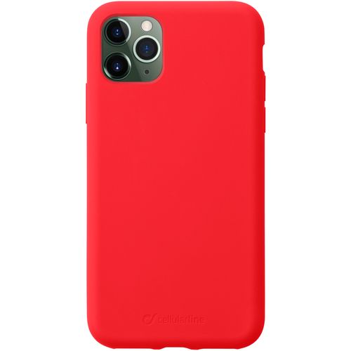 Cellularline Sensation silikonska maskica za iPhone 11 Pro crvena slika 1
