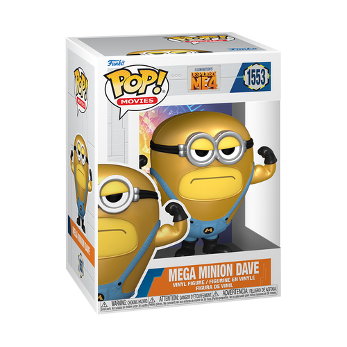 FUNKO POP MOVIES: DESPICABLE ME 4 – MEGA MINION DAVE slika 3