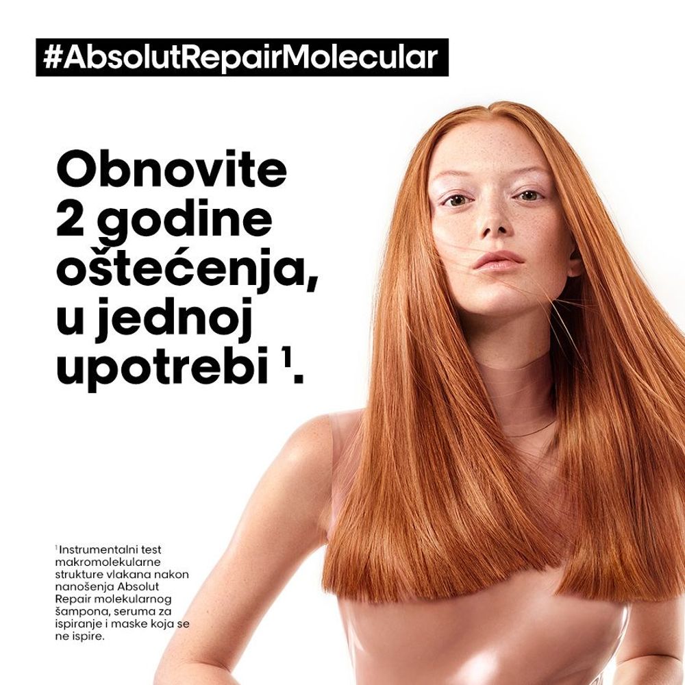 L'Oreal Professionnel Maska za obnovu kose Absolut Repair Molecular Leave In - 100 ml slika 4