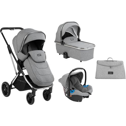 Kikka Boo kolica 3u1 Angele Chrome Grey slika 2