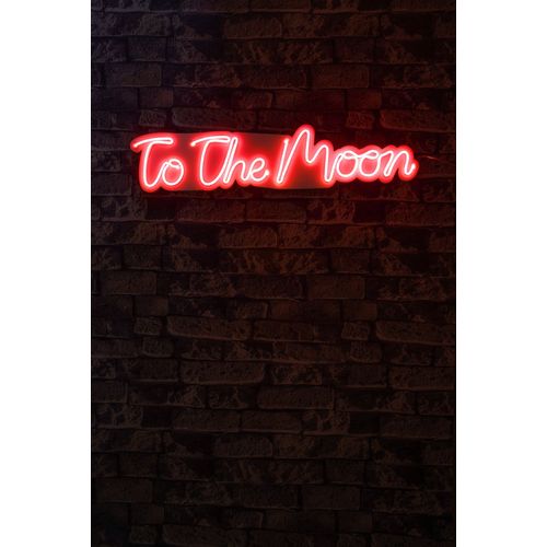 Wallity Ukrasna plastična LED rasvjeta, To the Moon - Red slika 9