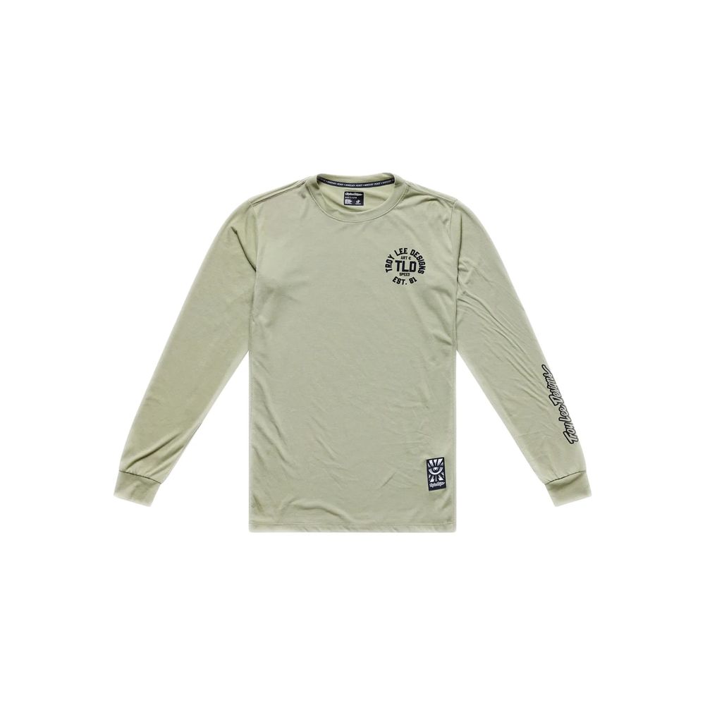 Dres TLD Skyline LS Ride Tee Stamps Sage slika 3