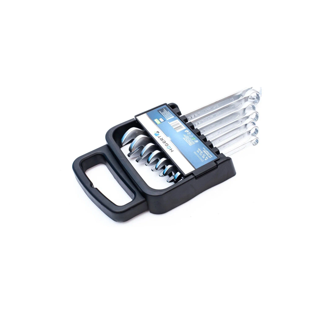 Hogert 7-dijelni set viljuškasto – okastih ključeva 8-19mm HT1W490-1 slika 1