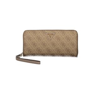 GUESS JEANS WOMEN'S WALLET BEIGE