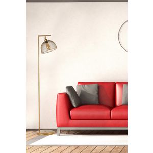 Elegantna podna lampa Smart 8734-1 u zlatnoj boji