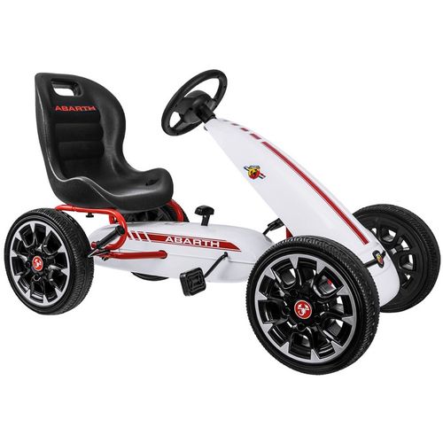 Go-Kart ABARTH na pedale – bijeli slika 1