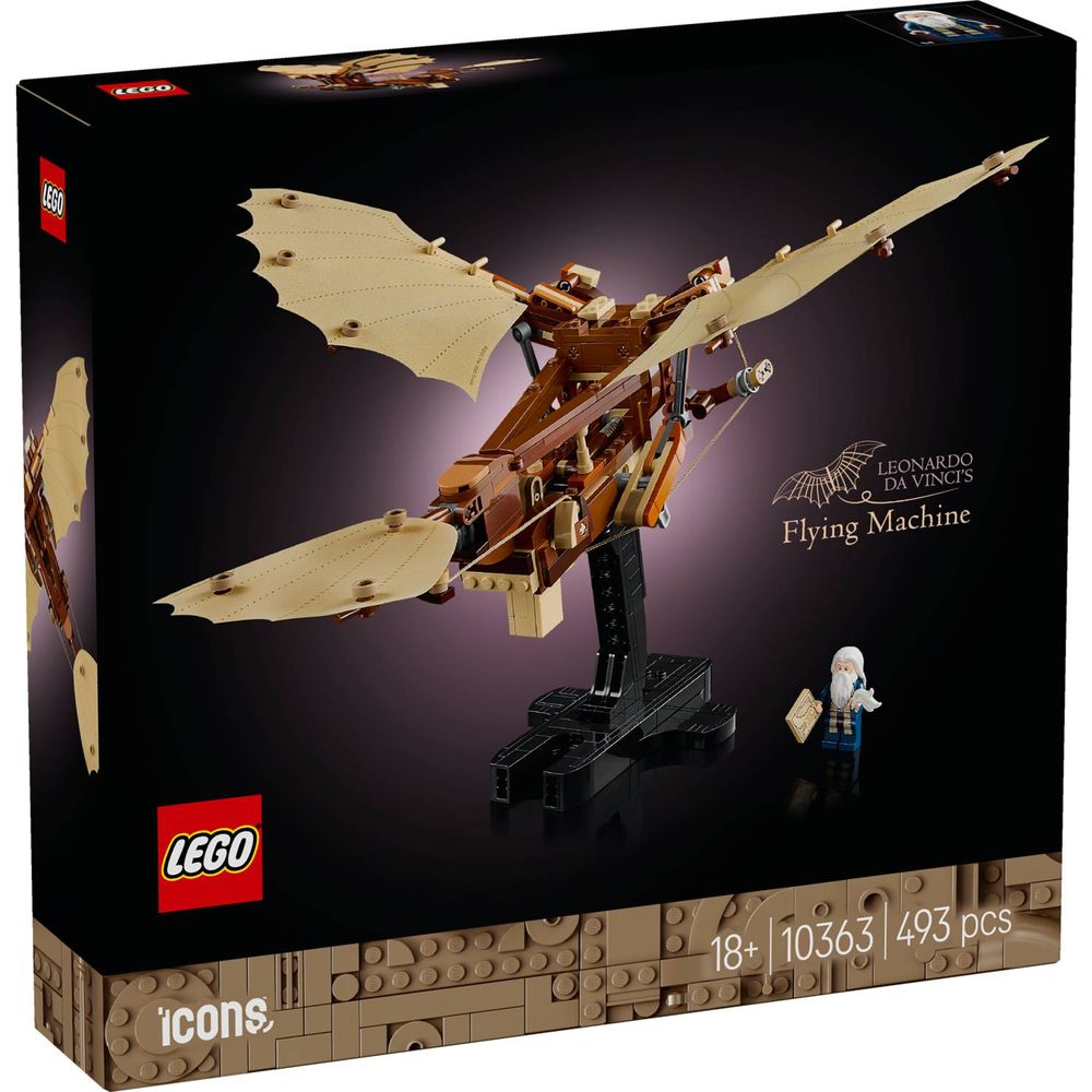LEGO 10363 Leteći stroj Leonarda da Vincija slika 1