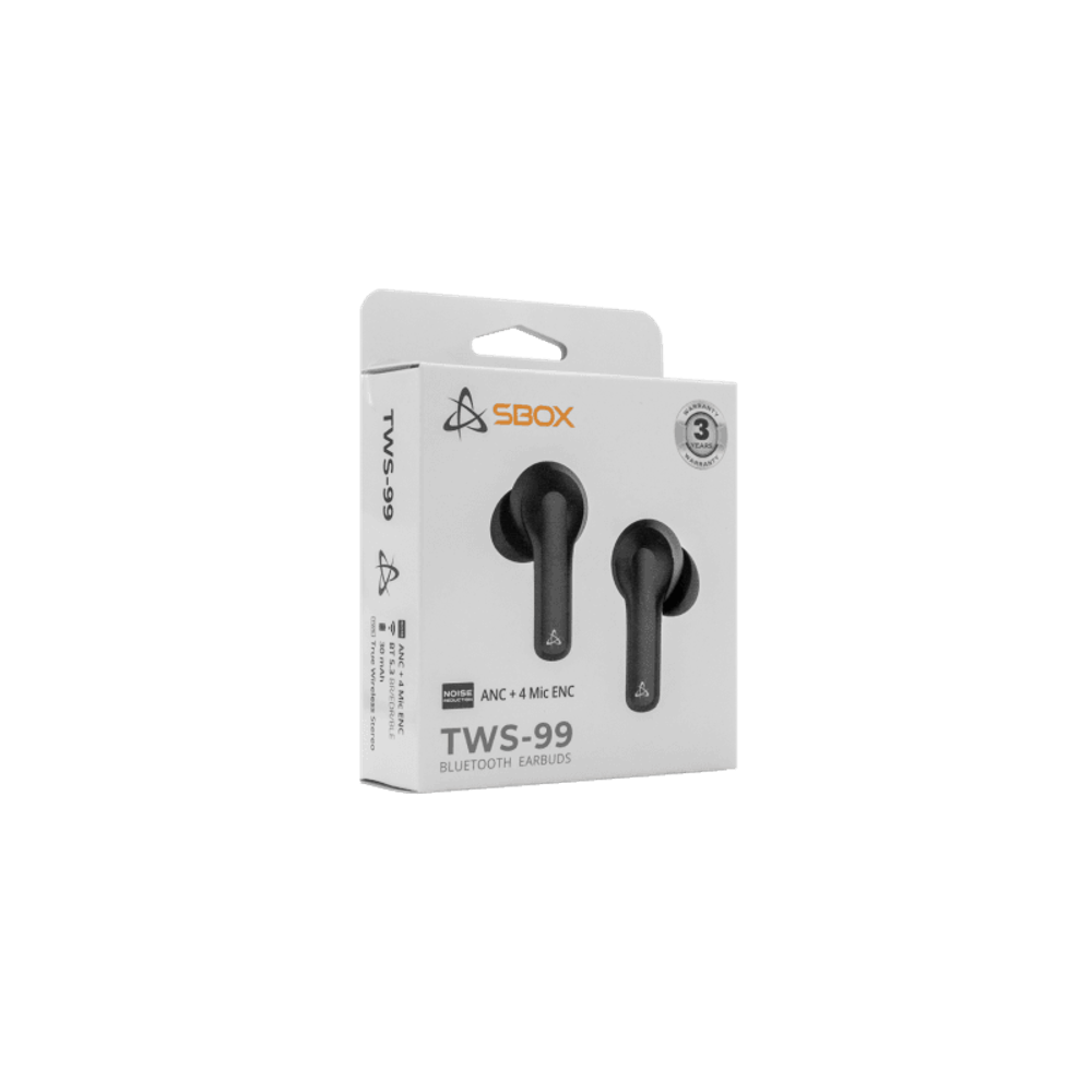 SBOX EARBUDS Slušalice + mikrofon Bluetooth EB-TWS99, crne slika 5