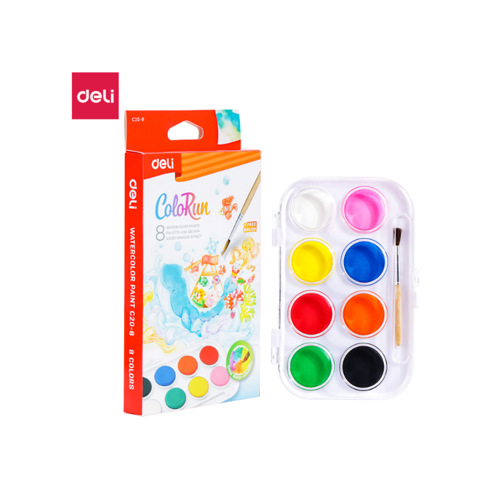 VODENE BOJE DELI  COLORUN  1/8 EC20-8 slika 1