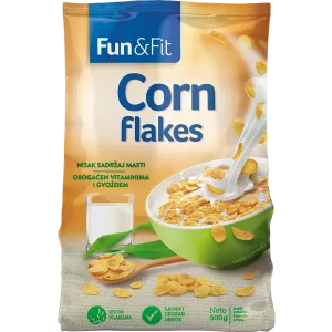 Fun&Fit corn flakes 500g - traditional