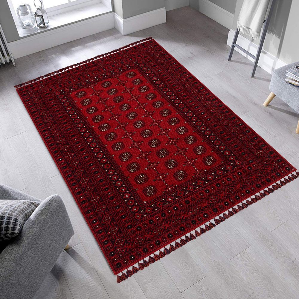 Bhr 04 - Crveni Tepih za Dnevnu Sobu (80 x 150 cm) slika 1