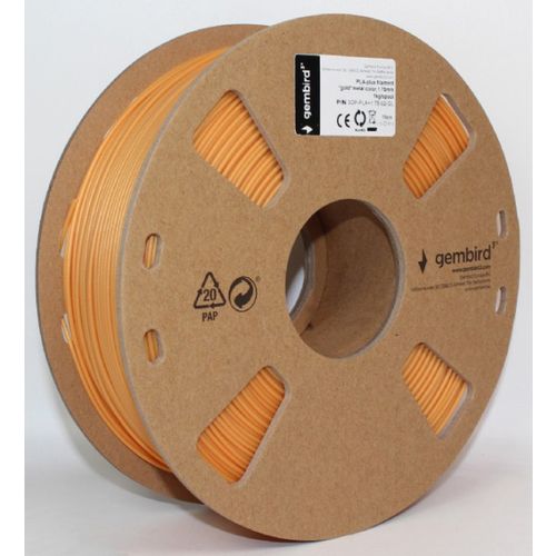 3DP-PLA+1.75-02-O PLA-PLUS Filament za 3D stampac 1,75mm kotur 1KG Orange slika 3