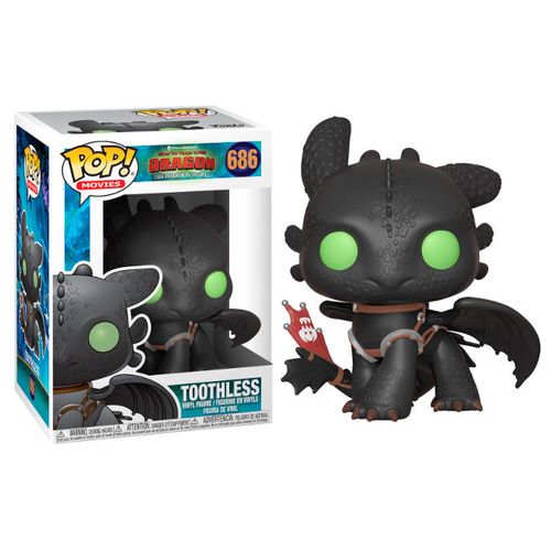 POP figure How to Train your Dragon 3 Toothless slika 1