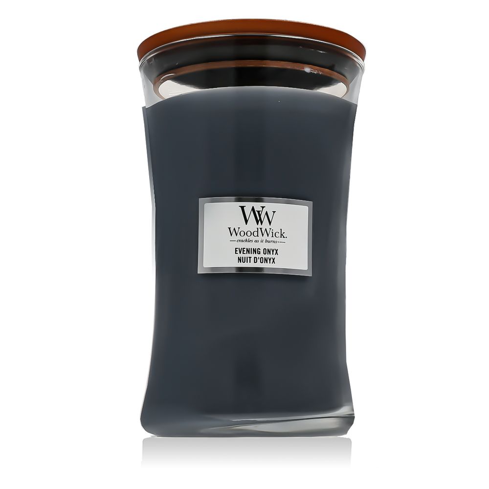 WoodWick Large Hourglass Candles Scented Candle Evening Onyx 610 g slika 1