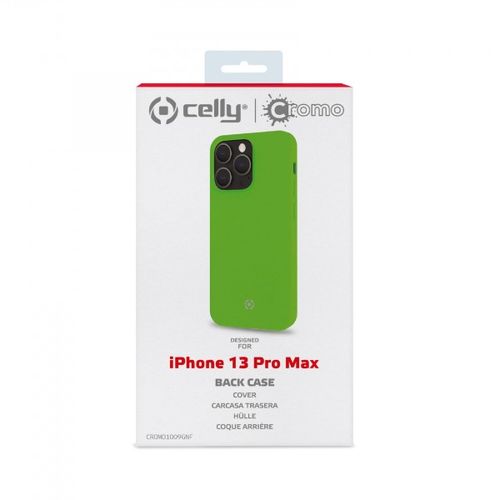 CELLY Futrola CROMO za iPhone 13 PRO MAX u FLUORESCENTNO ZELENOJ boji slika 3