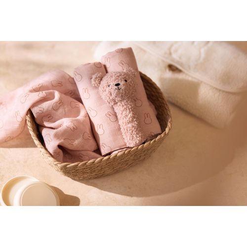 Jollein zvečka Teddy Bear - Wild Rose slika 3