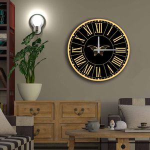 5050MS-100 Multicolor Decorative MDF Clock