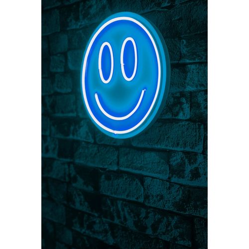 Wallity Smiley - Plava dekorativna plastična LED rasveta slika 1