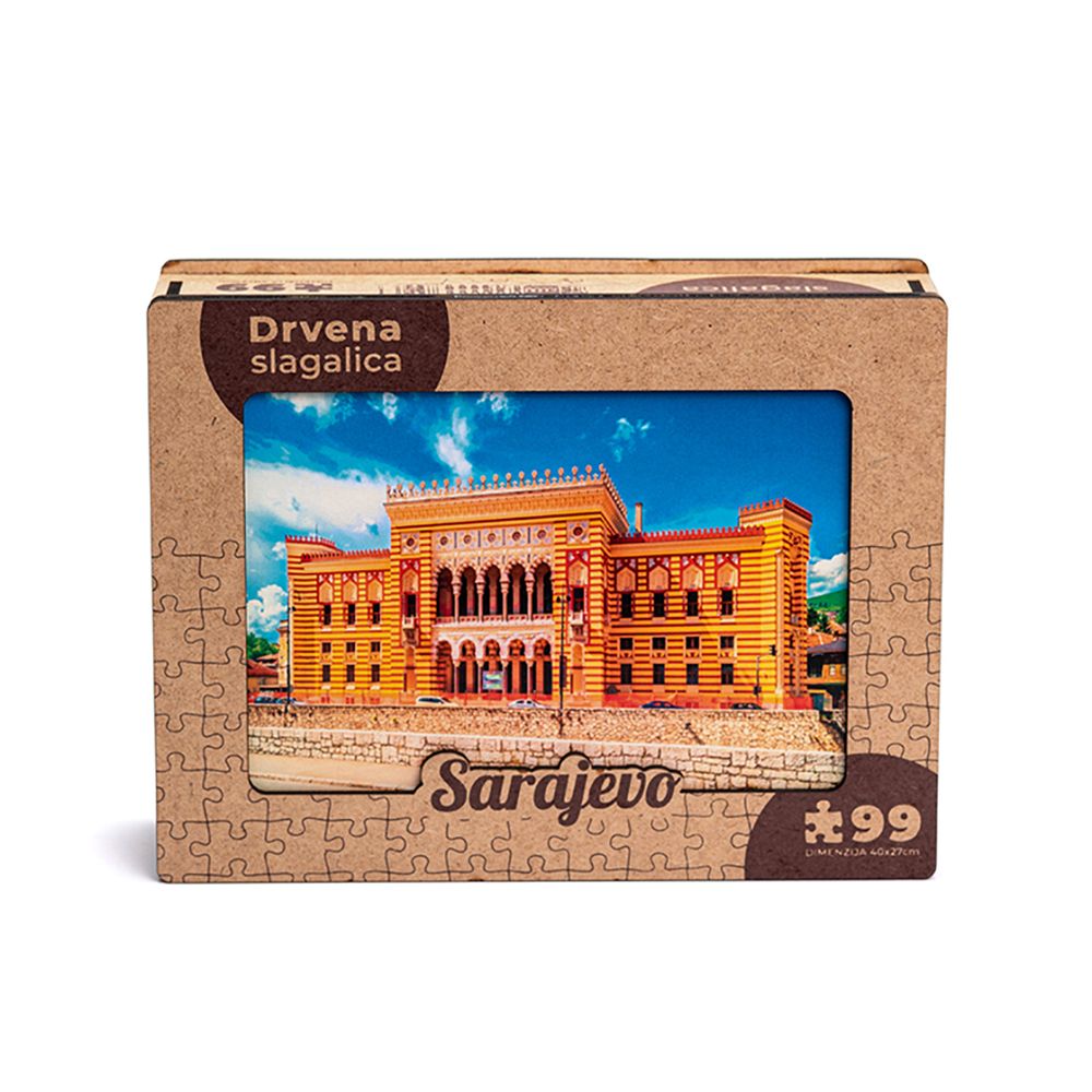 Vrabac Puzzle drvene grad Sarajevo slika 2