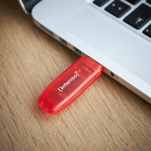 (Intenso) USB Flash drive 128GB Hi-Speed USB 2.0, Rainbow Line, RED - USB2.0-128GB/Rainbow slika 4