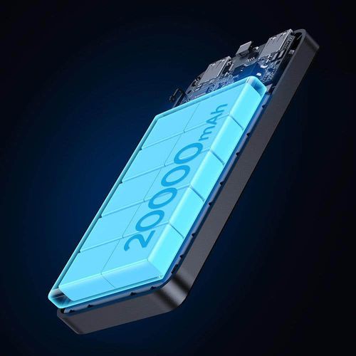 JoyRoom - Power Bank (JR-T014) - 2x USB- Type-C- Micro-USB- s velikim digitalnim zaslonom- 15W-20000mAh - crni slika 5