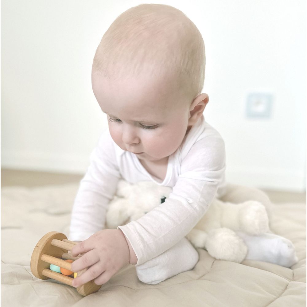 Classic world pastel baby set box first toys od 0 - 6 mjeseci slika 3