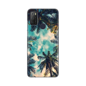 Torbica Silikonska Print Skin za Alcatel 1S 2021/3L 2021/A1 Alpha 21 Palm tree