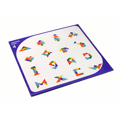 Magnetni blokovi Tangram Puzzle  - 7 elemenata slika 5