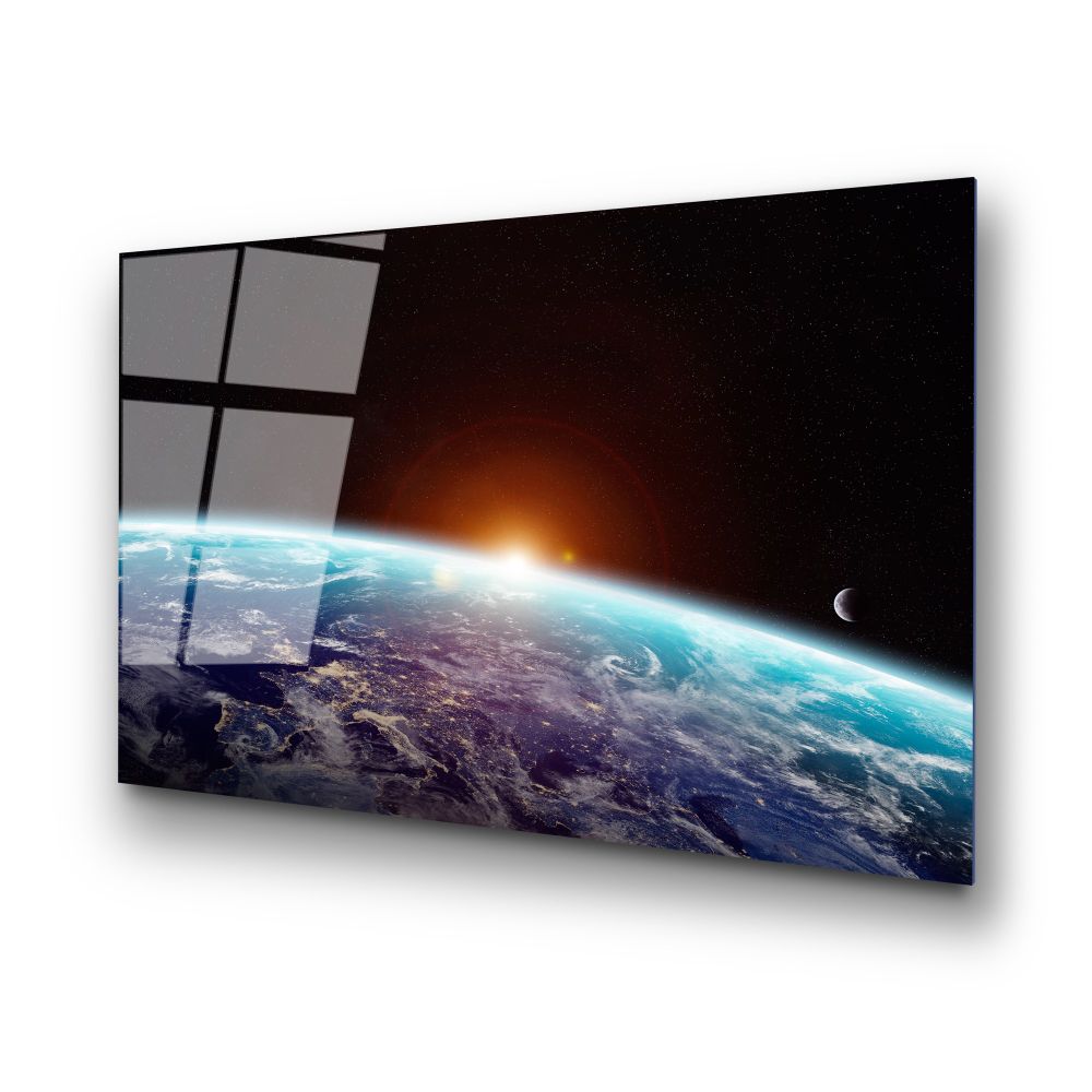 UV-188 Dekorativna Slika na Kaljenom Staklu, 70 x 100 cm, Višebojna slika 6
