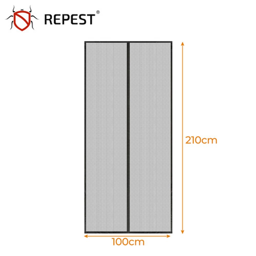 Repest mreža protiv komaraca za vrata 100x210cm HQ slika 2