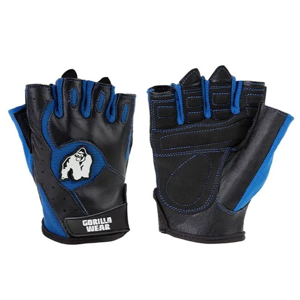 Gorilla Wear MITCHELL Rukavice za trening, Crno/Plave slika 1