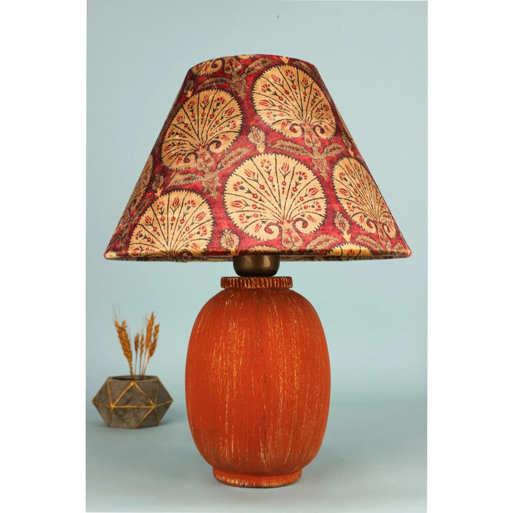 BK042 Smeđa Stolna Lampa slika 1