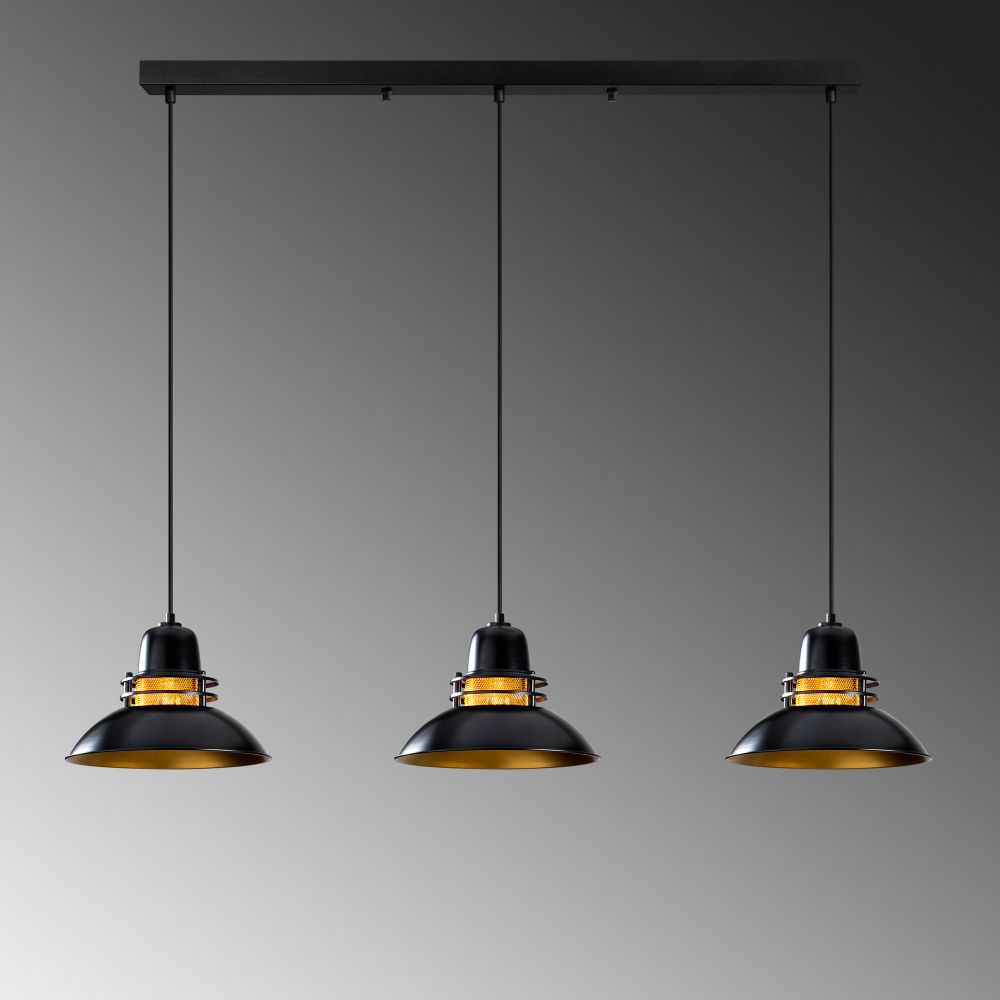 Luster Tıbet – 3735-3 – boja: crna slika 6
